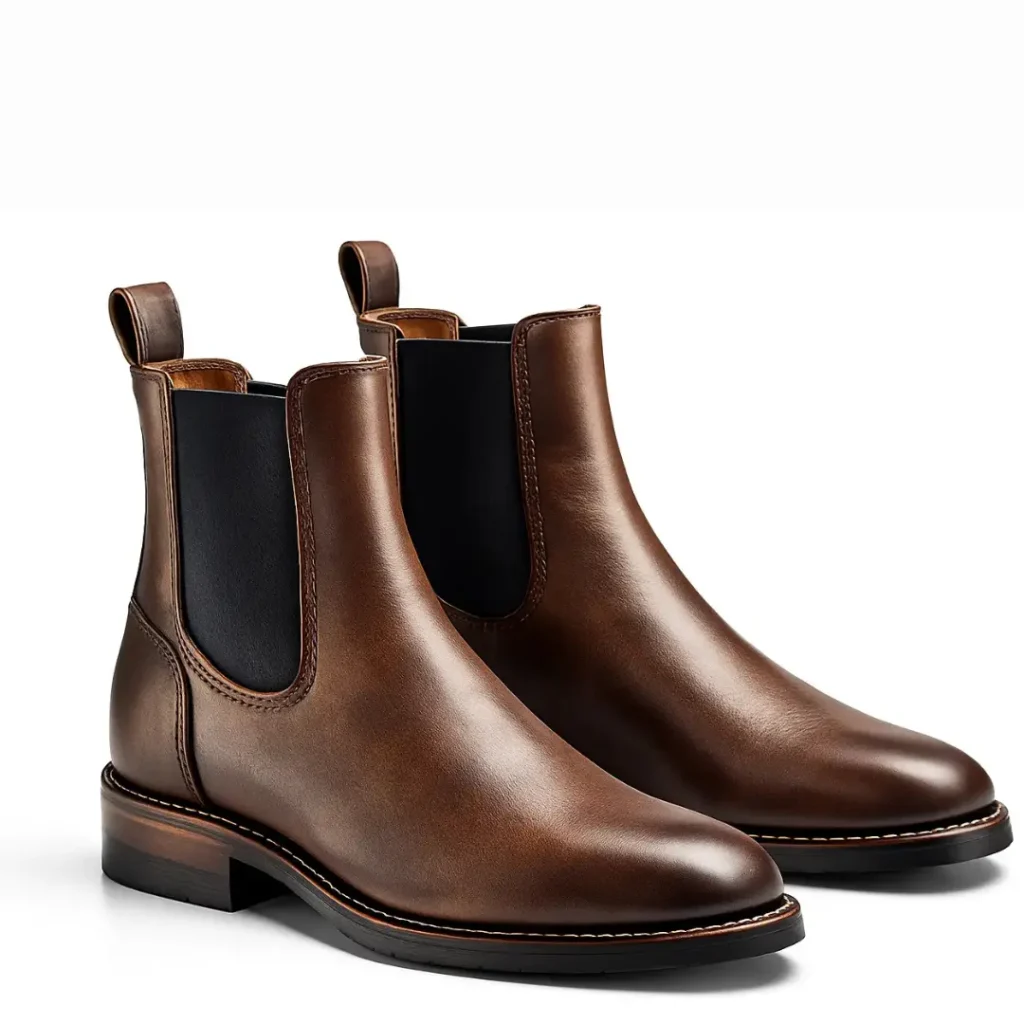 leather johde puri shoes